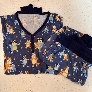 Little Sleepies Bluey Womens Pajama Set